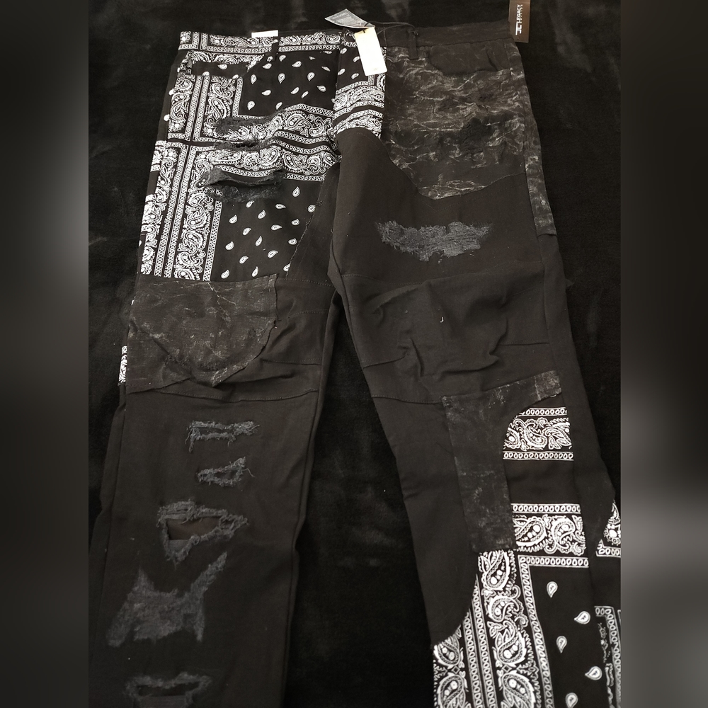 Jordan Craig Big Men's Aaron Represent Denim (Noir)